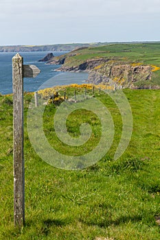 Haroldstone Chins Wales Coast Path Pembrokeshire