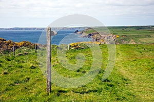 Haroldstone Chins Wales Coastal Path Pembrokeshire