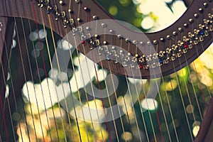 Harp instrument,Non-Pedal Harp