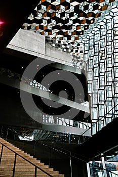 Harpa Concert Hall Interior, ReykjavÃ­k