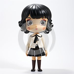 Harper: A Stylish Vinyl Toy With Schoolgirl Aesthetic