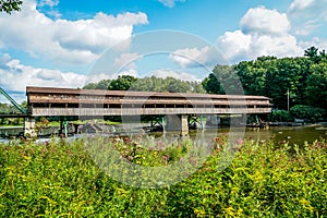 The Harpersfield Covered Bridge