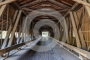 Harpersfield Covered Bridge Ashtabula County Ohio