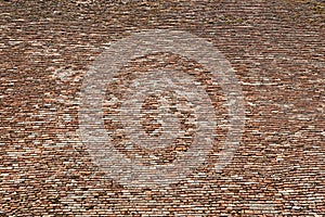 Harquency; France - july 19 2019 : la Grange de Bourgoult, an old commandery of Templars