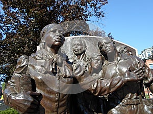 Harriet Tubman Square, Boston, Massachusetts, USA