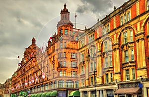 Harrods, a department store in London