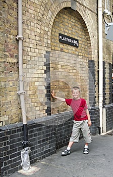 Harry Potter platform in London