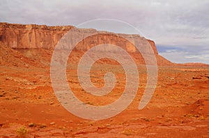 Harsh and Desolate Monument Valley Arizona USA Navajo Nation