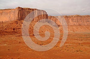 Harsh and Desolate Monument Valley Arizona USA Navajo Nation