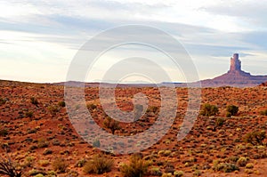 Harsh and Desolate Monument Valley Arizona USA Navajo Nation