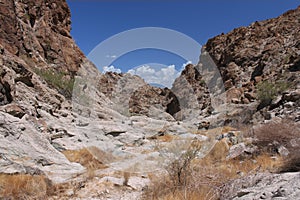 Harsh terrain in Nevada