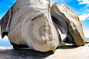 Hart of stone in Remarkable Rocks, Kangaroo Island, Australia