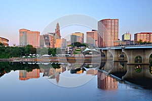 Hartford, Connecticut Skyline