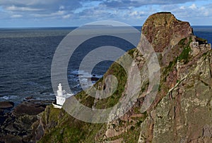Hartland Point Lighthouse, Devon, England photo