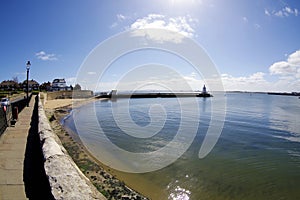 Hartlepool Harbour and Old Pier on The Headland photo