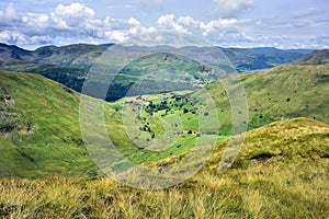 Hartsop Dodd high above Hartsop