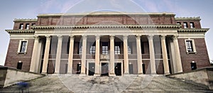 Harvard University - Entrance to Widener Library