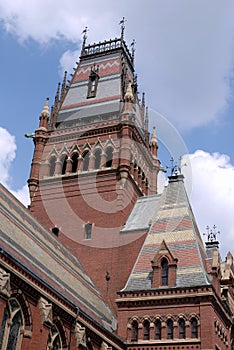 Harvard University, gothic Memorial Hall