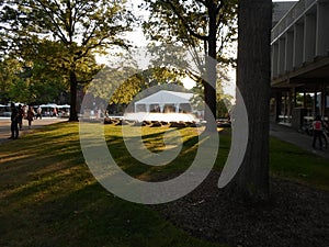 Harvard University Science Center Plaza, Cambridge, Massachusetts, USA