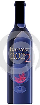 Harvest 2022 red wine