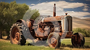 harvest agriculture tractor