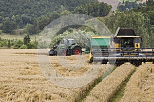 Harvest - harvesters and tractors