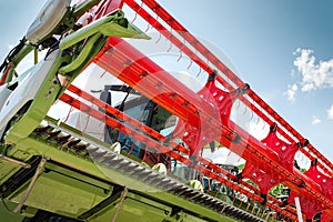 Harvester at Agricultural Fair