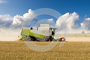 Harvesting Combine