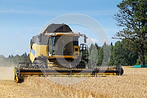 Harvesting with combines