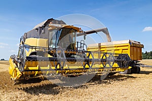 Harvesting with combines