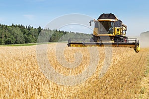 Harvesting with combines