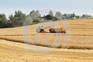 Harvesting with combines