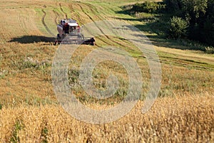 Harvesting with combines