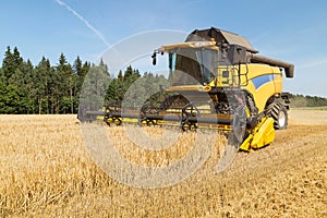 Harvesting with combines