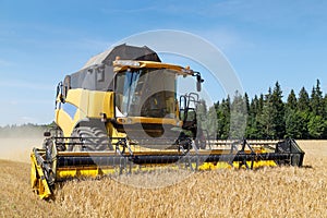 Harvesting with combines