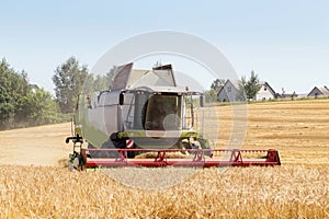 Harvesting with combines