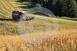 Harvesting with combines