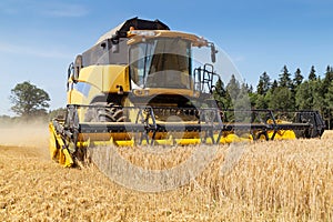 Harvesting with combines