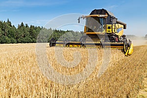 Harvesting with combines