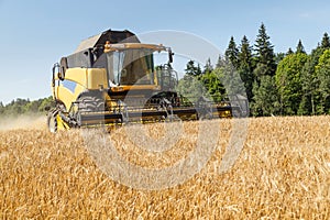 Harvesting with combines