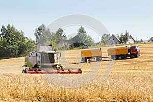 Harvesting with combines