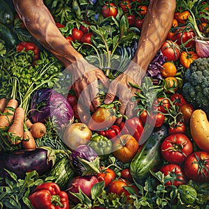 Harvesting Fresh Produce