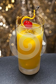 Harvey Wallbanger Cocktail photo