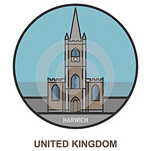 Harwich. Cities and towns in United Kingdom