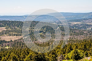 The Harz mountains in Germany