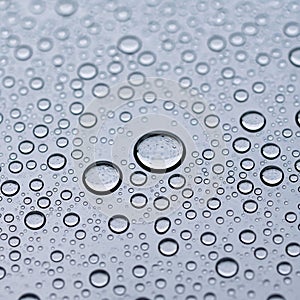 Has a slight gradient from light to dark gray enhancing the three