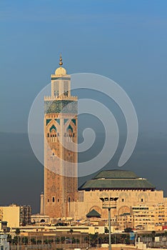 Hasan's mosque. Casablanca, Morocco photo