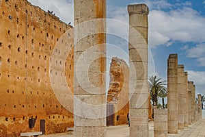 Hasan tower located in Moroccan capital Rabat.