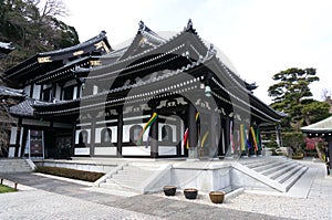 Hasedera temple, The famous temple in the city of Kamakura, Japan