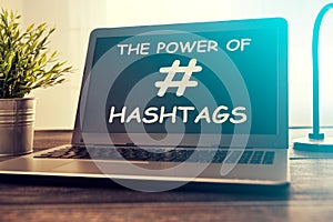 Hashtag post viral web network media tag business.